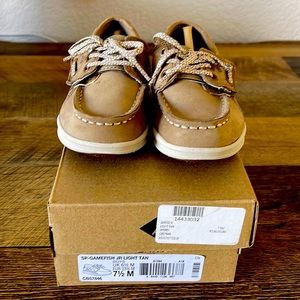 Sperry Top Sider Gamefish JR Light Tan